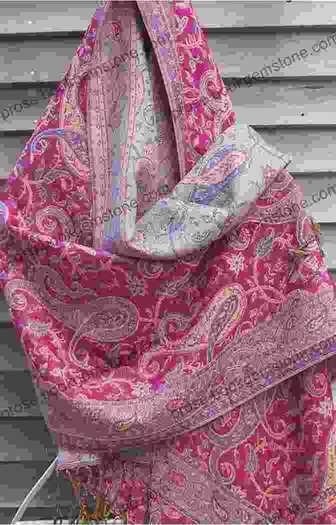 A Beautiful Indian Paisley Shawl With Vibrant Colors And Intricate Patterns. Creative Beaded Jewelry: 33 Exquisite Designs Inspired By The Arts Of China Japan India And Tibet