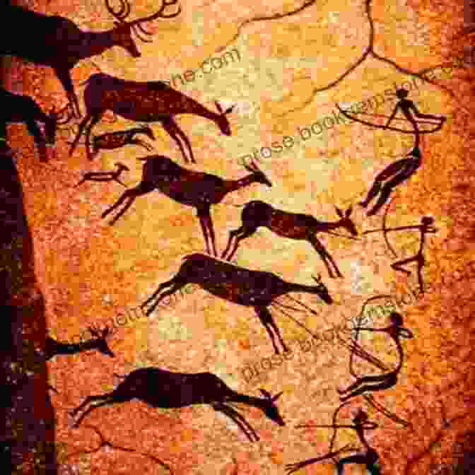 A Prehistoric Cave Painting Depicting A Hunting Scene. Art Before Words (Art Art Art Before Words 1)