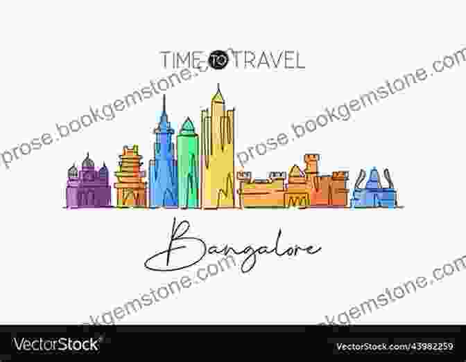 A Sketch Of The Bangalore Skyline, Capturing The Dynamic Blend Of Old And New BANGALORE IN MY SKETCHBOOK (URBAN SKETCHING IN CITIES)