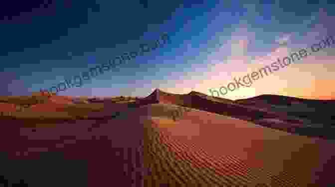 A Sweeping View Of A Desolate Desert Landscape With Towering Sand Dunes The Winds Of Dune: Two Of The Heroes Of Dune