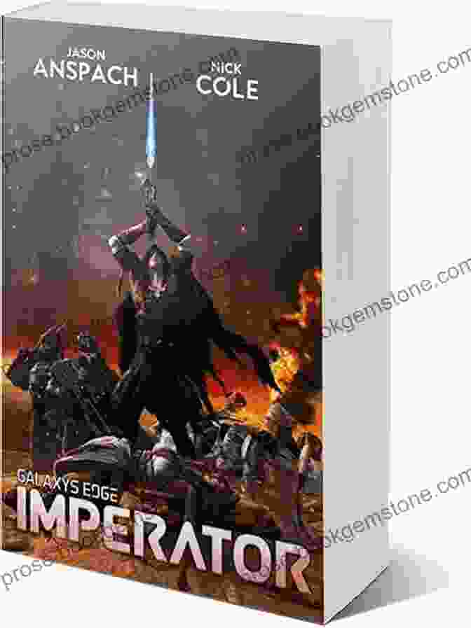 An Image Of The Imperator Galaxy Edge Book Cover, Featuring A Spaceship In Space Imperator (Galaxy S Edge) Jason Anspach