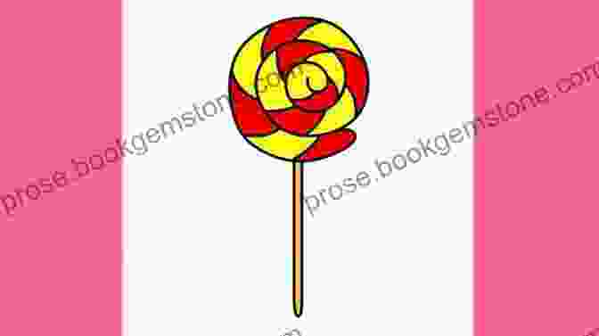 Cute Drawing Of A Grinning Lollipop. 101 Cute Foods With 101 Different Expressions (How To Draw)