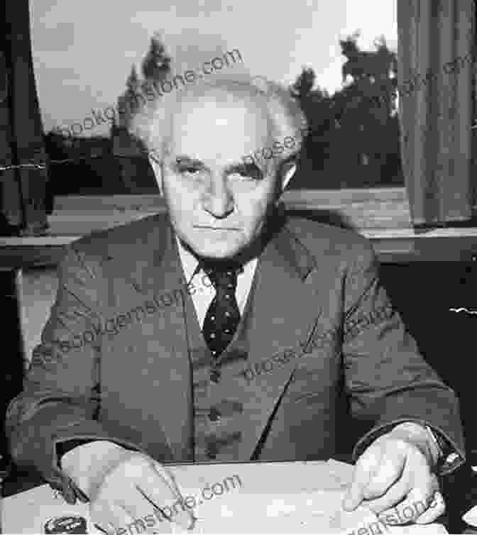 Portrait Of David Ben Gurion, The First Prime Minister Of Israel A State At Any Cost: The Life Of David Ben Gurion