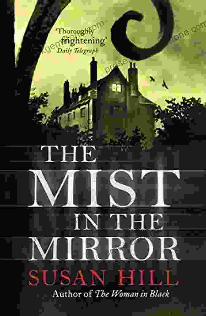 The Mist In The Mirror Book Cover, Featuring A Misty Mirror Reflecting A Ghostly Figure. The Mist In The Mirror