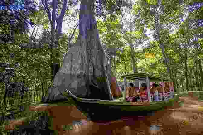 Tourists On A Boat Tour In The Amazon Rainforest Travel The Amazon River COLOMBIA: How To Tour The Rainforest Safely Easily Economically