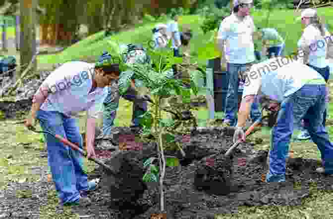 Volunteers Planting Trees In A Reforestation Project The Trail To Kanjiroba: Rediscovering Earth In An Age Of Loss