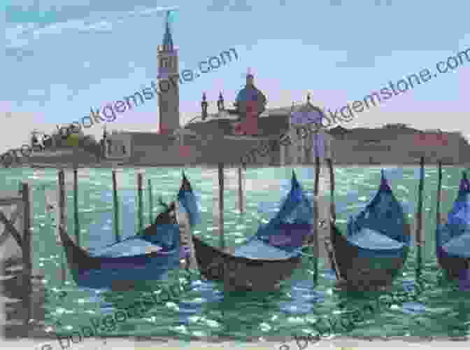 Watercolor Painting Of The Lagoon, Venice By James Graham Baker Watercolor Compositions James Graham Baker