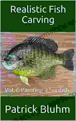 Realistic Fish Carving: Painting A Sunfish